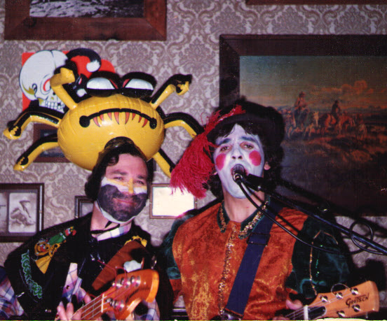 Wally and Me at McLintock's Saloon in San Luis Obispo, CA. Just another Halloween night...